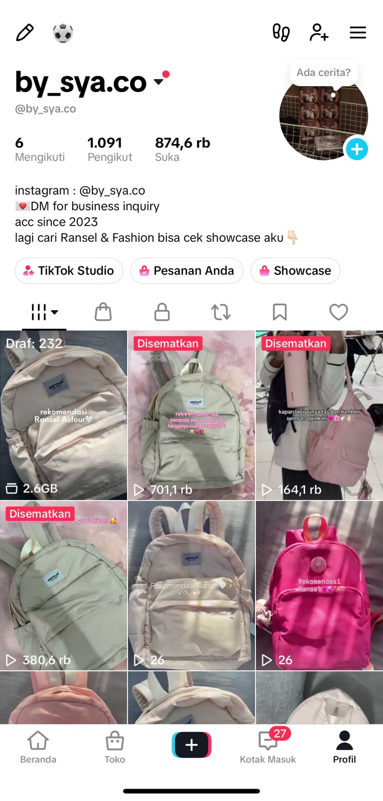 TikTok Affiliate by_sya.co